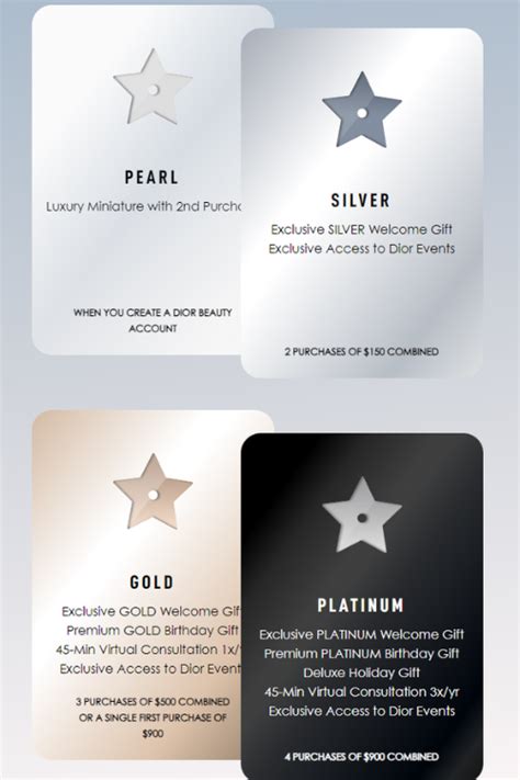 dior exclusive rewards program.